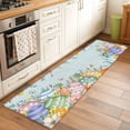 thumbnail image 3 of Easter Eggs Area Rugs Collection 2'x6', Spring Botanical Flowers Eucalyptus Leaf Wood Non Slip Indoor Rectangle Throw Runner Rug Floor Mat Carpet for Living Room Dining Table Bedroom Nursery, 3 of 9