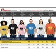 thumbnail image 5 of The Season Essentials All States Collection “United We Stand” 100% Cotton Unisex T-shirt Graphic Tee, Lavender/Black, X-Large, 5 of 11