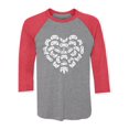 thumbnail image 1 of Tstars Mens Valentine's Day Best Gaming t-shirts Love Gamer Shirt Controllers Heart Gift Idea for Him Husband 3-4 Sleeve Baseball Jersey Shirt, 1 of 5