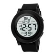 thumbnail image 1 of Reloj deportivo de lujo militar de cuarzo digital, resistente al agua y con LED para hombre, color negro, 1 of 4