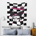 thumbnail image 4 of Kuromi And My Melody Tapestry Wall Hanging Wall Decor Wall Art Tapestry Home Decoration For Bedroom, Living Room, Dorm 40x60 Inch, 4 of 7
