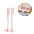 thumbnail image 2 of Miangastore 1pc Multi-functional Drain Rack Rubber Gloves Holder Dish Cloth Rack for Household Kitchen Bathroom (Pink), 2 of 8