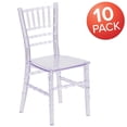 thumbnail image 4 of 10 Pk. Kids Crystal Transparent Chiavari Chair, 4 of 9