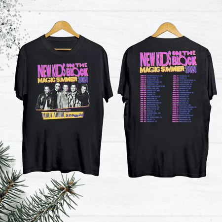 

New Kids on the Block The Magic Summer Tour 2024 Shirt New Kids on the Block Fan Shirt New Kids on the Block Shirt NKOTB 2024 Tour Shirt
