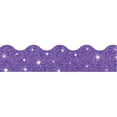 thumbnail image 3 of (2 pack) TREND Terrific Trimmers Sparkle Border, 2 1/4" x 39" Panels, Purple, 10/Set -TEPT91414, 3 of 3