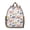 Camel-15, variant on Boho Floral Daisy Students Backpack - Cute Yellow & White Flower Pattern, Durable Waterproof Material with Comfortable Dual Shoulder Support