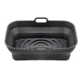 thumbnail image 1 of Foldable Air Fryer Liner Silicone Air Fryer Basket Insert with Raised Edges Universal Baking Tray Kitchen Cooking Accessory, 1 of 8