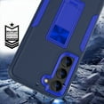 thumbnail image 5 of Dteck for Military Grade Drop Protection Case for Samsung Galaxy S23 Plus, Heavy-Duty Hybrid Rugged Full Body Magnetic Mount Holder Kickstand Shockproof Phone Cover, Purple+Rosegold, 5 of 7
