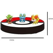 1/40 Scale Pokemon XY Zukan Figures 01 - Chespin, Froakie, Fennekin