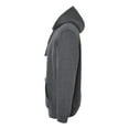 thumbnail image 3 of Tailgate Men's Big and Tall Fleece Charcoal Heather Pullover Hood 3XL, 3 of 4