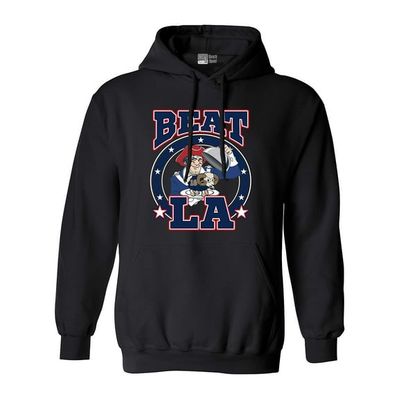 Beat LA New England Football Fan Gear DT Sweatshirt Hoodie