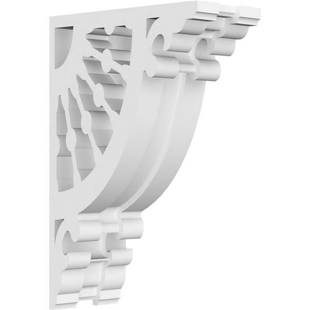 Ekena Millwork CORP01X04X06WW Corbeille de Roue de Wagon - 6 x 1.87 x 4 Po.