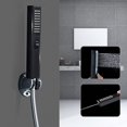 thumbnail image 4 of G1/2 Thread Shower Head Handheld Shower Head Pressurized Shower Head for Bathroom (Color : Black), 4 of 9