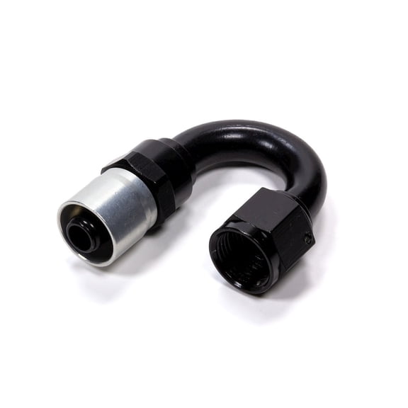 Fragola #8 180-Deg Crimp Hose Fitting