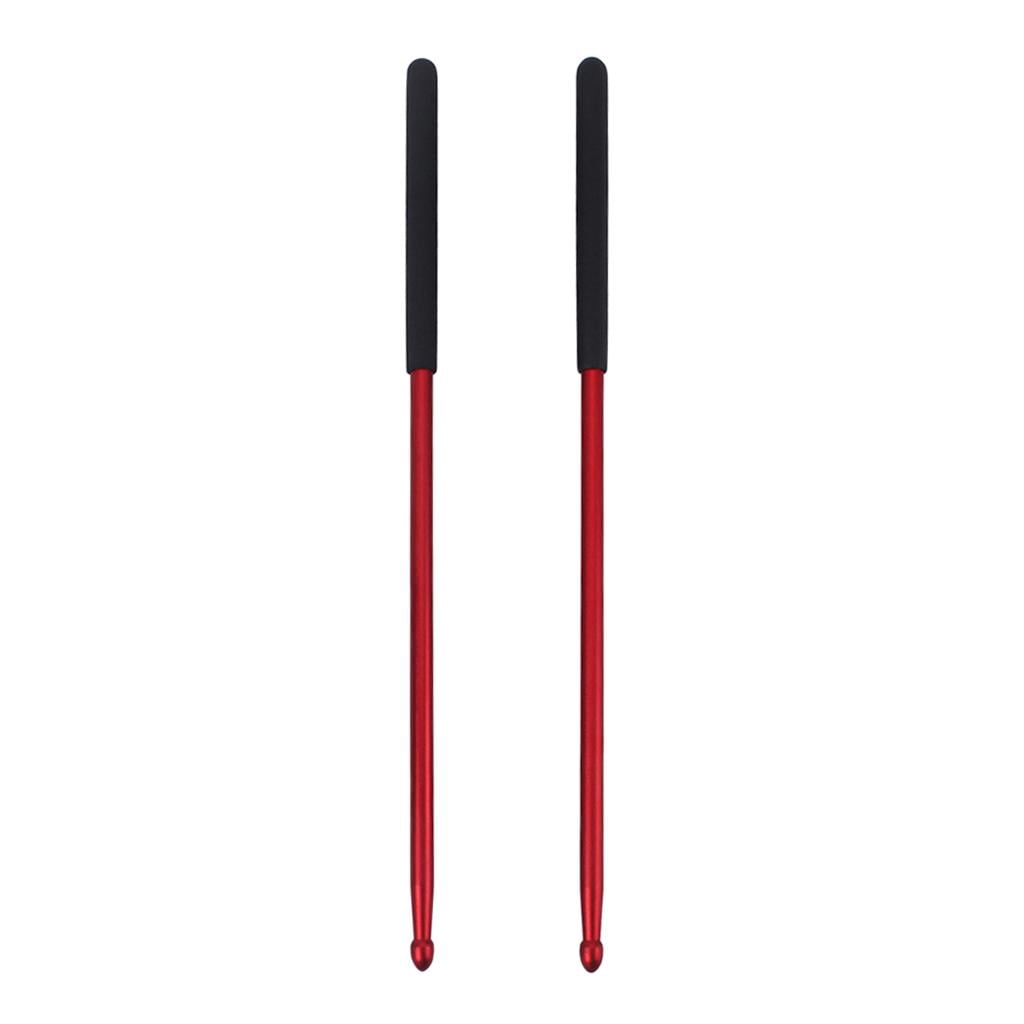 Dualoai 1 Pair of 5A Aluminum Alloy Drum Sticks Perfect for Drummers of All Skill Levels