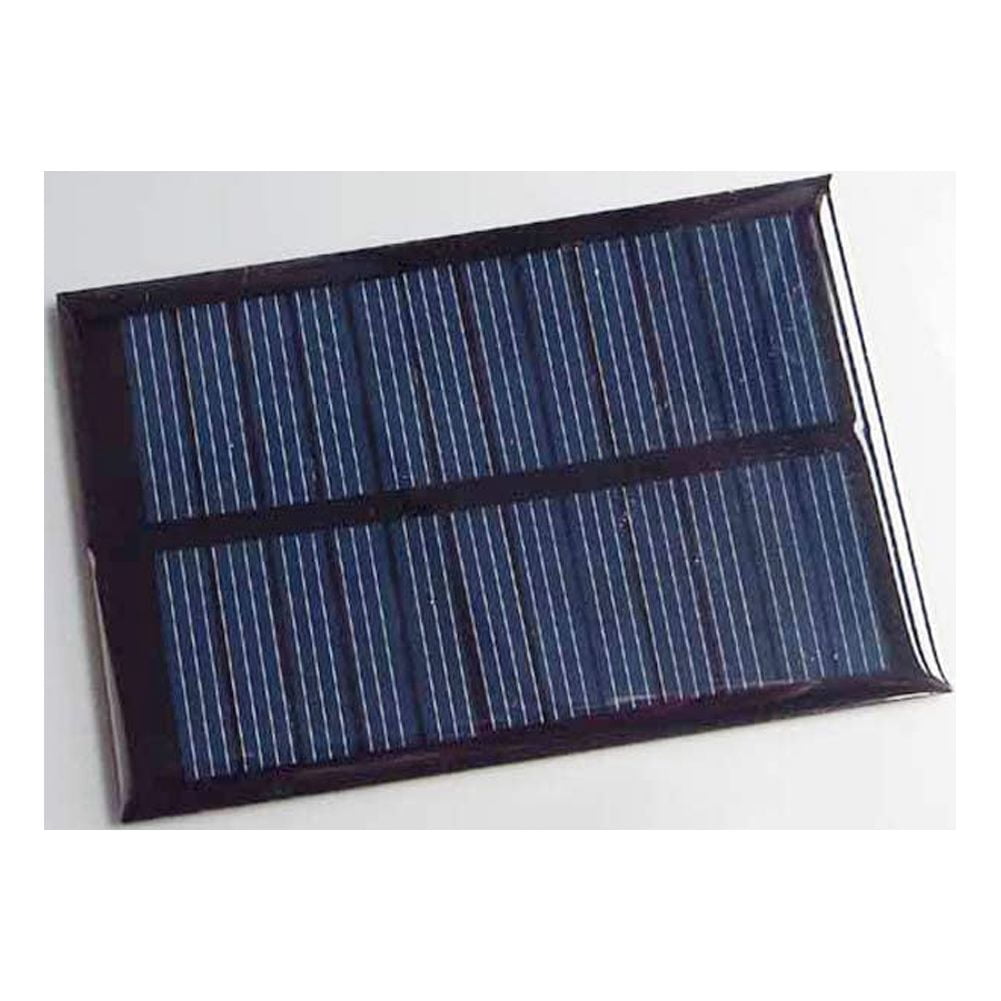 Treedix 6V 10W Polysilicon Solar Panel Glue Solar Cell Battery Charger DIY Solar Product Mini Small Solar Panel Module Kit Polycrystalline Silicon Encapsulated in Waterproof Resin (10W)