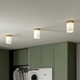 thumbnail image 5 of Evelyn&Zoe 6" Gold Semi Flush Mount, 5 of 6