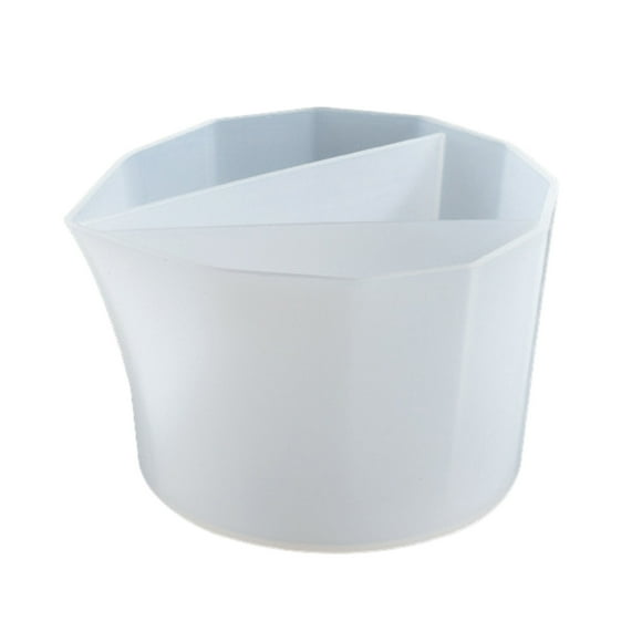 Felwors Practical Color Grid Cup Measuring Cup Mixing Cup Crystal Drop Glue Multi Tone Color Cup Contrast Cup Silicone