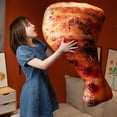 thumbnail image 4 of 110cm Simulation Food Real Life Style Chicken Leg & Pig Trotter Toy Chick Wing Drumstick Fried Rice Noodles Pillow Birthday Gift, 4 of 5