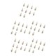 thumbnail image 1 of Advancent 10 piezas de clavos de pista, zapatos piramidales, reemplazos de clavos, pasador de acero inoxidable de 1/4 de longitud para eventos de pista Type2 NO2 Advancent CBP585806, 1 of 4