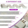 thumbnail image 2 of Eanloly 4 Rolls Self Adhesive Crystal Rhinestone Ribbon Art & Craft Tape with 2 mm Sticker(AB), 2 of 7