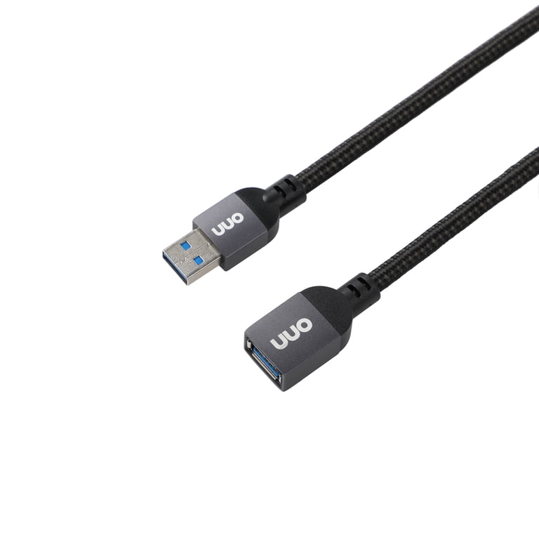 onn USB-A Male to Female Extension Cable 6ft photo 2