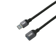onn USB-A Male to Female Extension Cable (6 Feet) - 5Gbps Fast Data Sync, Nylon Braided