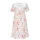 thumbnail image 3 of ICHUANYI Clearance Fashion Women Summer Solid Color Causal Round Neck Short Sleeve Vacation Dress(Red, L) ICHUANYI WER2023080707092, 3 of 4