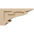 thumbnail image 3 of 11"W x 22"D x 11"H Wide Mayflower Rough Cedar Woodgrain TimberThane Corbel, Primed Tan, 3 of 6