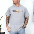 thumbnail image 3 of Weiner Dog Witch Happy Halloweenie Cute Halloween Dachshund T-Shirt, Multicolors, Size S-5XL, 3 of 5