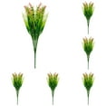 thumbnail image 2 of Uv Resistant Artificial Outdoor Flowers, Ongmies Lavender Green Plants Decoration Suitable for Windowsill Garden Terrace, A Bunch of Artificial Flowers *5, 2 of 5