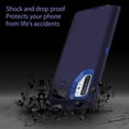 thumbnail image 5 of Designed for Samsung Galaxy Note 10 Plus Heavy Duty Case, Triple Layer Protection Shockproof Dropproof Dustproof Anti-Scratch Phone Case Cover for Samsung Galaxy Note 10 Plus,Blue, 5 of 7