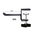 thumbnail image 1 of Headphone Stand Base for Desktop Pendant Punch-Free Metal Headphone I-Shaped Chuck 2, 1 of 9