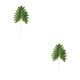 thumbnail image 2 of Ounissouiy 20 bolsas de arreglos florales verdes con hojas de sandía simuladas, lluvia de primavera ligera de Canna Indica simulada realista y Lluvia ligera de primavera 2piezas, 2 of 6