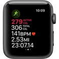 thumbnail image 5 of Restored Apple Watch Series 3 (GPS, 38MM) Space Gray Aluminum Case with Black Sport Band Bundle 5 Bonus Bands, Charging Stand, Screen Protector, & 2 amp charger (Refurbished), 5 of 12