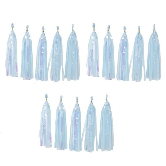 15PCS Reusable Paper Tassels Garland Pack Of 3 Creative DIY Craft For Birthdays Weddings Baby Showers Theme Decoration