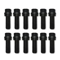 Proform 66753 Header Bolts-Black Oxide Finish - Grade 8 Steel - Set of 12 Fits select: 1999-2021 CHEVROLET SILVERADO, 1988-2000 CHEVROLET GMT-400
