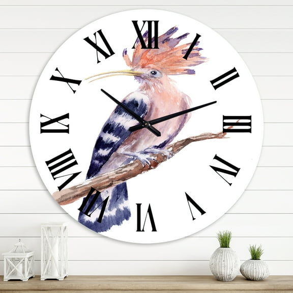 Designart 1 in Quartz Traditional Wall Clock