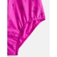 thumbnail image 3 of Wonder Nation Girls Zip-Up Rash Guard One-Piece Swimsuit with Short Sleeves, Sizes 4-18, 3 of 3