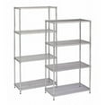thumbnail image 2 of Wire Shelving Unit, 24"D x 72"W x 63"H, 4 Shelves, Chrome, 2 of 2