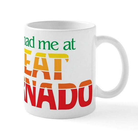 CafePress - Meat Tornado - 11 oz Ceramic Mug - Novelty Coffee Tea Cup