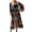 #0066-Multicolor, variant on Womens Kimono Style Swimsuit Cover Up Long Length Lightweight Open Front Beach Cardigan Wrap