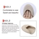 thumbnail image 2 of Cateissary 1 par de almohadillas para los dedos de los zapatos de baile de Ballet, suaves y cómodas, Protector de uñas para bailar, accesorios Tela de costura y artesanía, 2 of 5