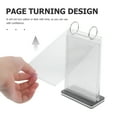 thumbnail image 4 of EeaseCA Clear Menu Display Stand Desktop Poster Holder Sign Holder for Restaurants, 4 of 8