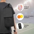 thumbnail image 2 of Pickleball Paddles Set Of 1, Fiberglass Surface, Butterfly Print, 1 Paddle, 2 Balls & Bag, 2 of 5