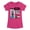 HEATHER FUCHSIA, variant on - Han Solo Action Figure - Toddler And Youth Girls Fitted Short Sleeve Tee