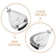 thumbnail image 3 of CRILSTYLEO 2Ud Cadena De Para Ventilador Con Colgante Plata Ajustable Y Estético, 3 of 8