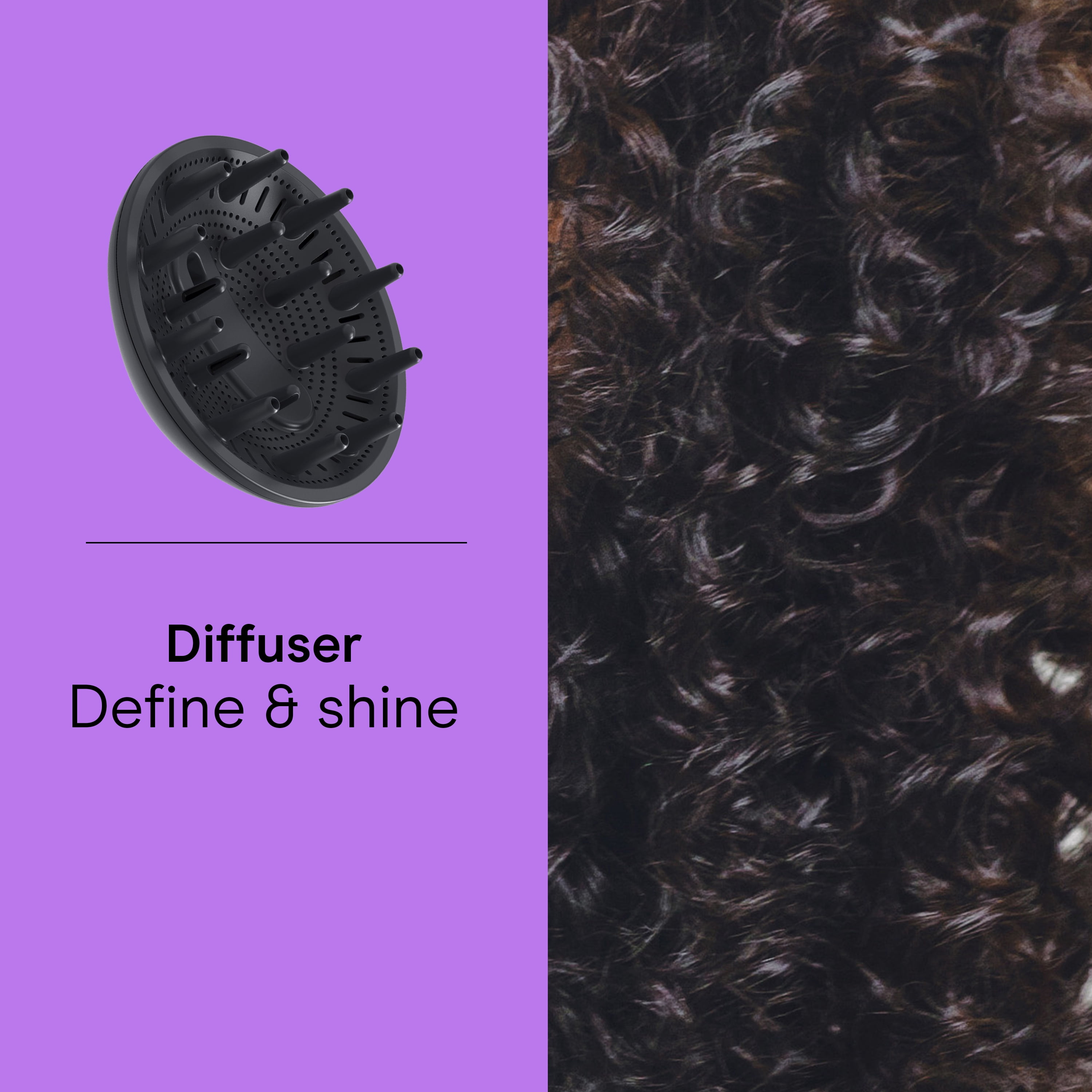 INFINITI PRO CONAIR Drying Wand, 5-in-1 Styling Tool with Diffuser