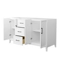 thumbnail image 3 of Wyndham Collection Wch717160d-Cx-Mxx Elan 59" Double Free Standing Vanity Cabinet Only -, 3 of 7