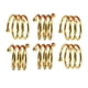 thumbnail image 2 of 6 servilleteros de metal para decoración de mesa, para eventos y bodas. Dorado, 2 of 7